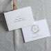 Wedding Invitation Card With Envelope Foiling Printing Elegant Invitation Card